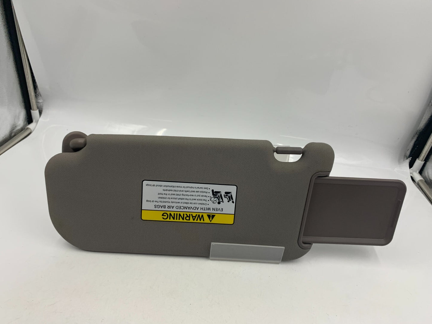 2010-2015 Hyundai Tucson Passenger Sun Visor Sunvisor Gray OEM B01B49034