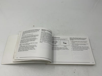 2005 Buick Rendezvous Owners Manual OEM