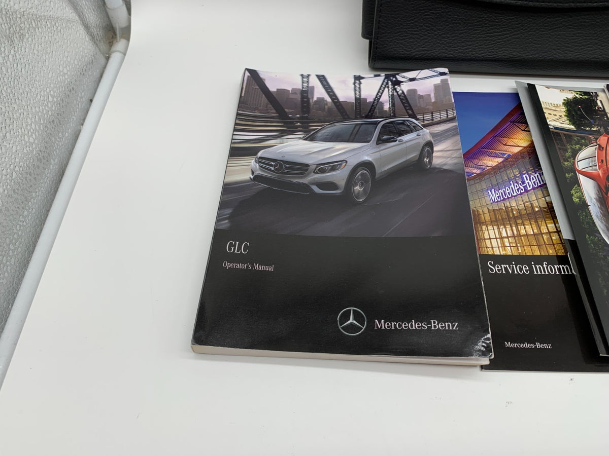 2017 Mercedes GLC Owners Manual Set with Case OEM D04B48067
