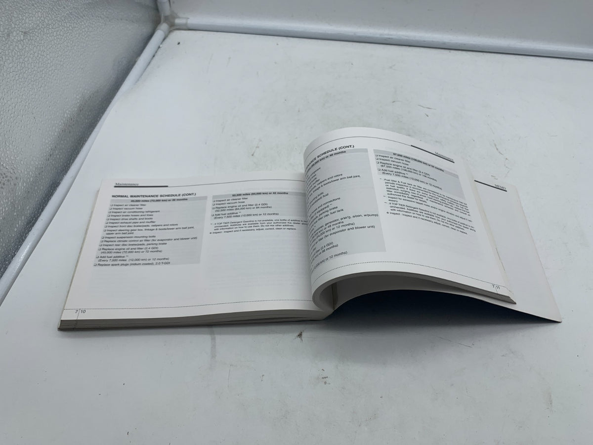 2013 Kia Optima Owners Manual OEM A01B54001