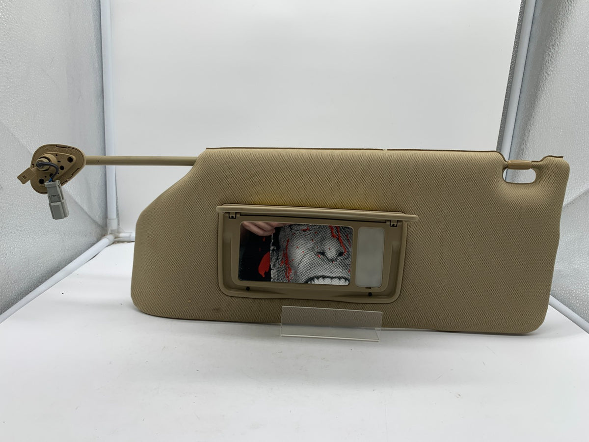 2006-2010 Honda Odyssey Driver Sun Visor Illuminated Brown OEM