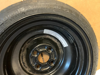 2017-2024 Mitsubishi Mirage 14" Spare Tire Wheel Compact Donut T115/70D14 Maxxis