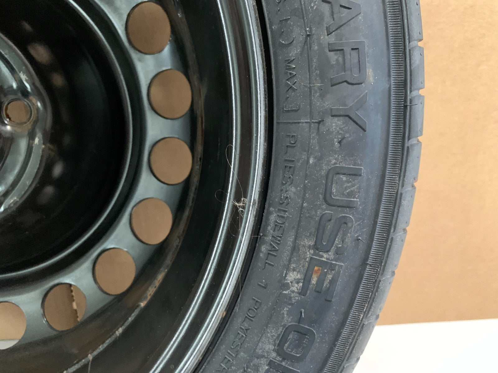 2016-2022 Chevrolet Malibu 16" Spare Tire Compact Donut T125/80R16