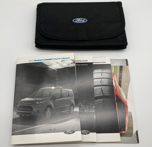 2015 Ford Transit Connect Owners Manual with Case OEM B04B13008