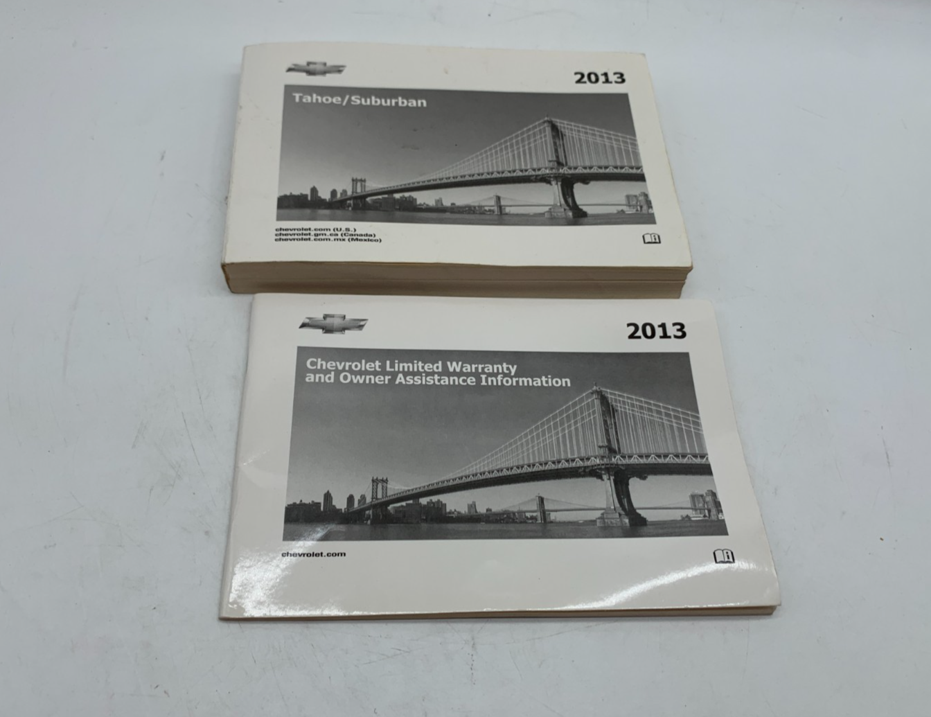 2013 Chevy Tahoe Suburban Owners Manual Set OEM D03B68019