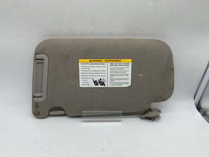 2013-2019 Nissan Sentra Passenger Sun Visor Gray OEM D03B21001