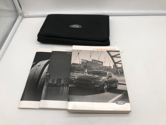 2017 Ford Fusion Owners Manual Set with Case OEM C01B53022