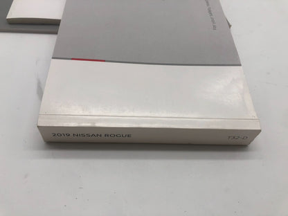 2019 Nissan Rogue Owners Manual Set with Case OEM A02B08022