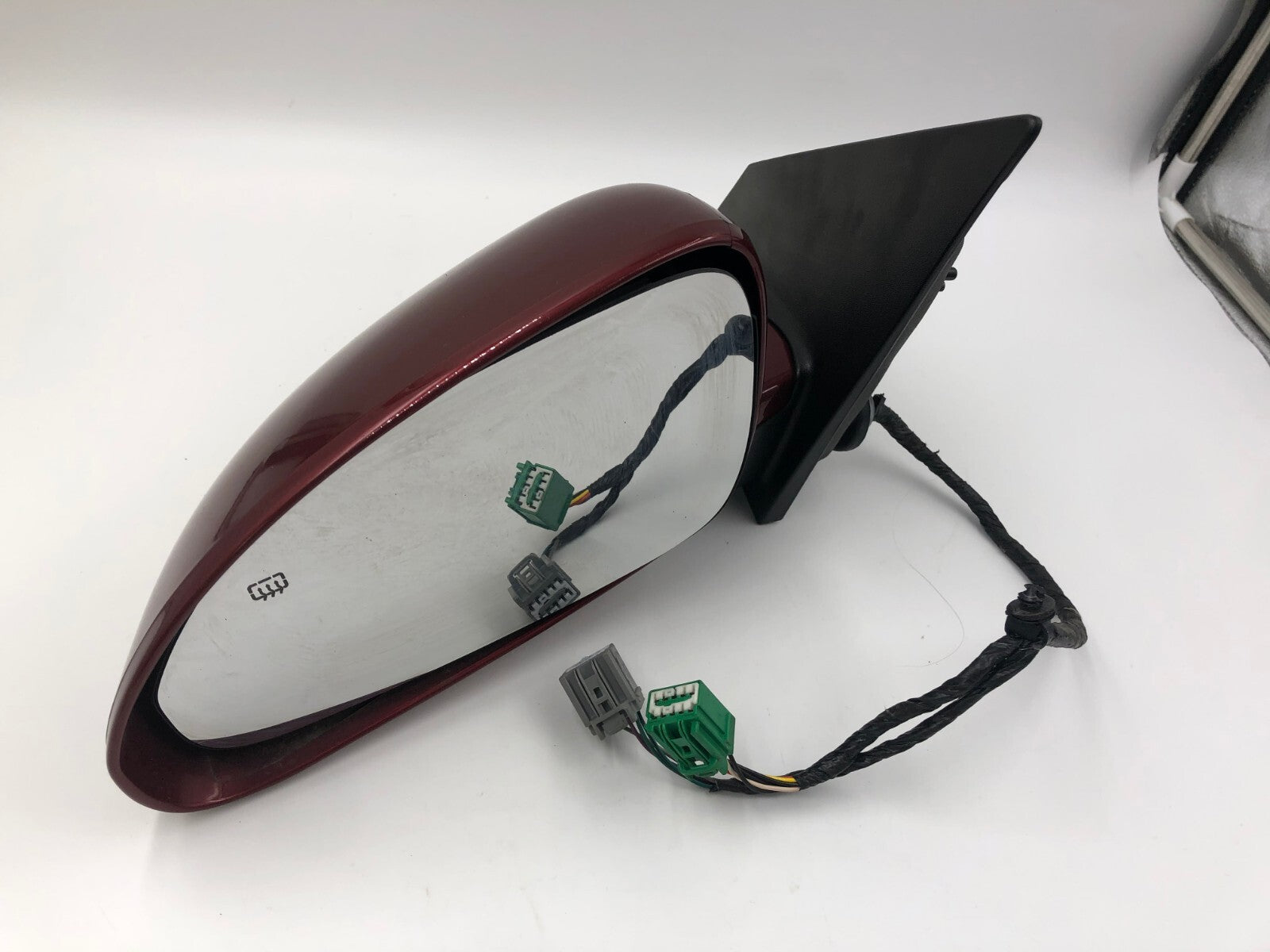 2008-2012 Buick Enclave Driver Side View Power Door Mirror Red OEM D01B02033