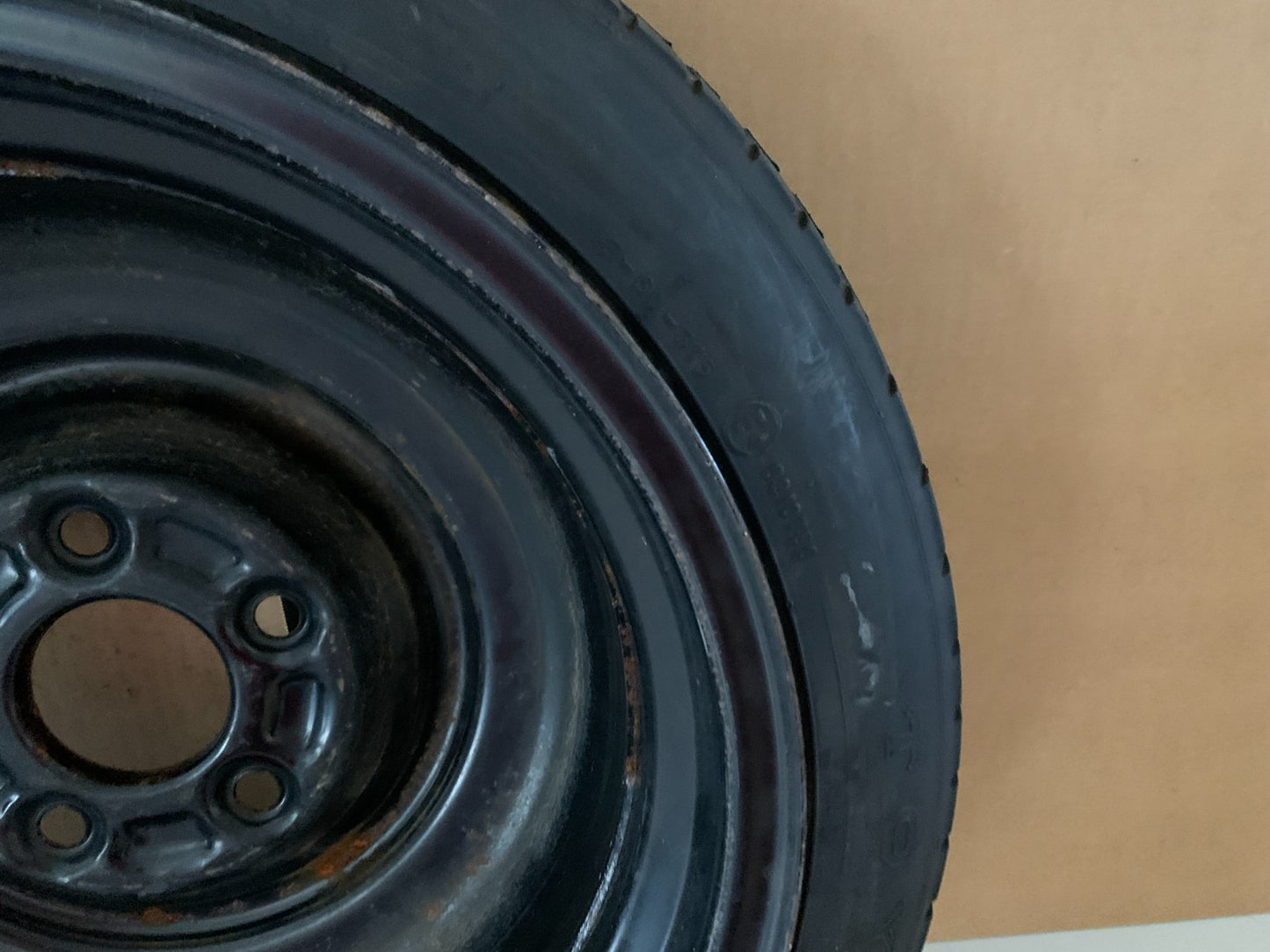 2010-2013 Mazda 3 Mazda3 15" Spare Tire Compact Donut T115/70D15