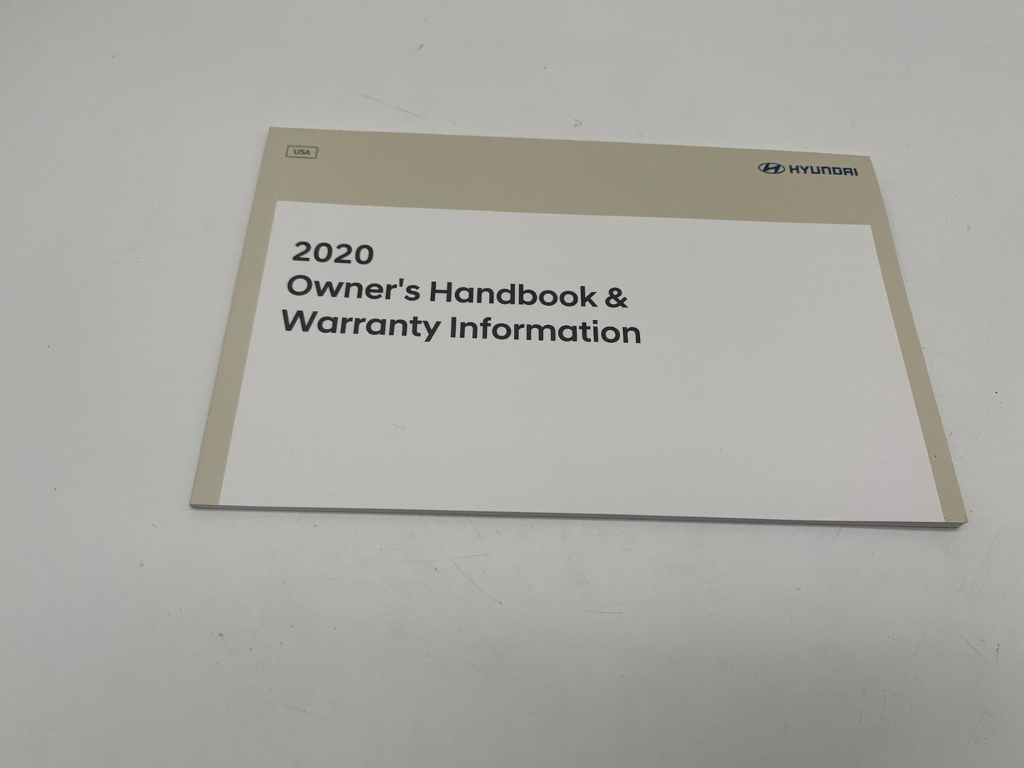 2020 Hyundai Santa FE Owners Manual Set with Case OEM A02B44052