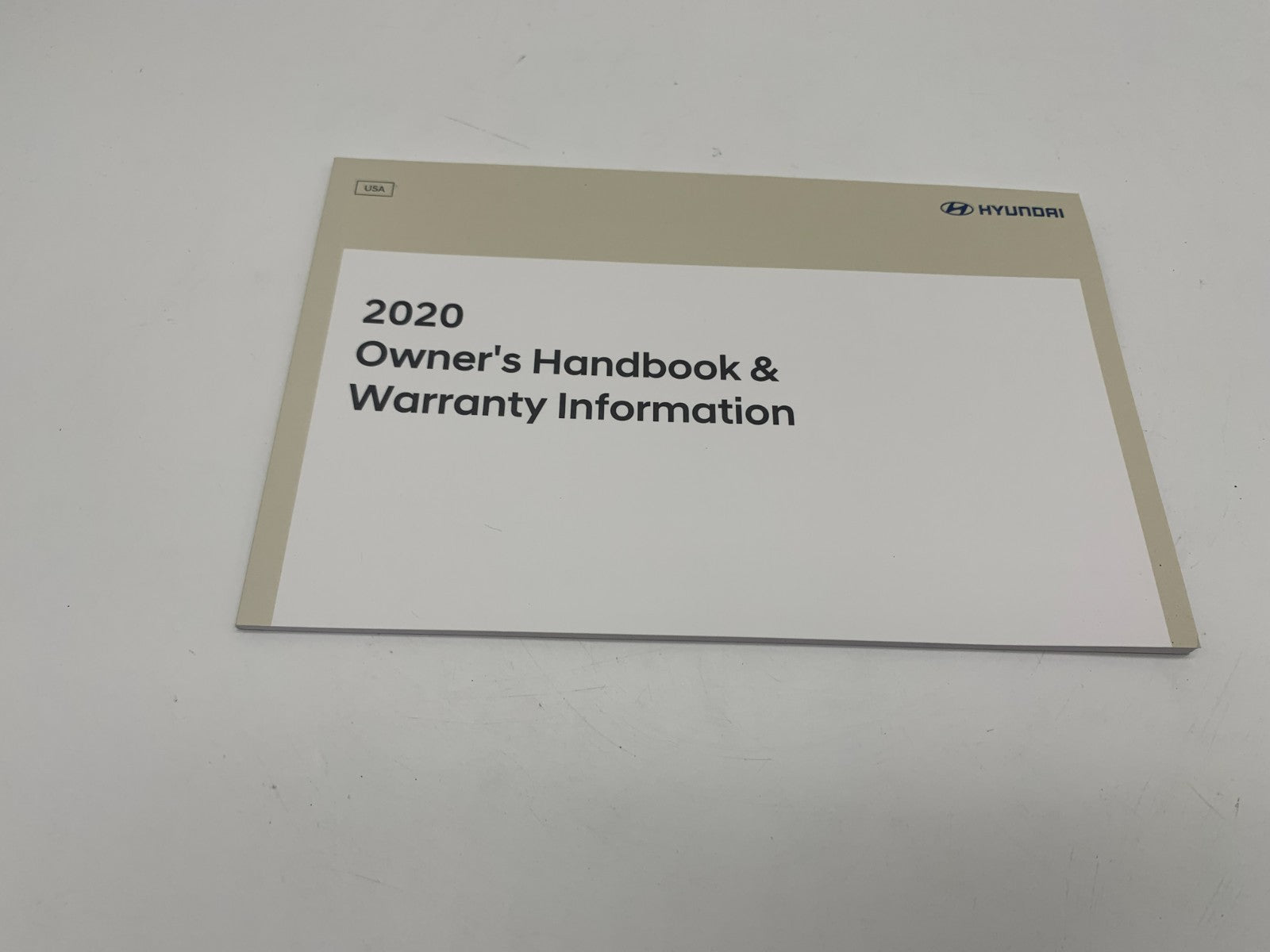 2020 Hyundai Santa FE Owners Manual Set with Case OEM A02B44052