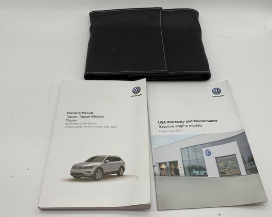 2019 Volkswagen Tiguan Tigan Allspace Owners Manual Set with Case OEM B01B04049