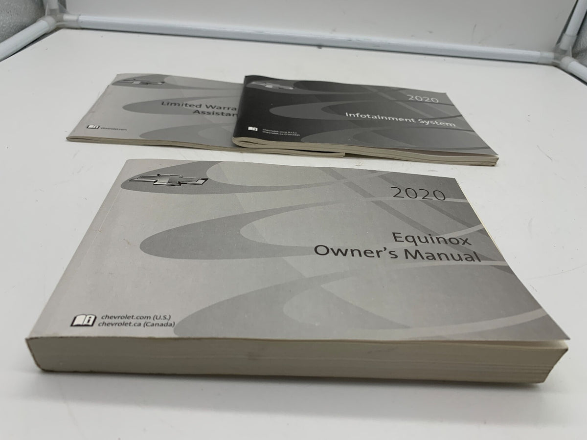 2020 Chevy Equinox Owners Manual Set OEM R01B11020