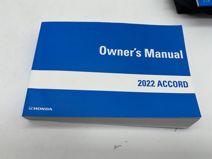 2022 Honda Accord Owners Manual Set with Case OEM R01B24004