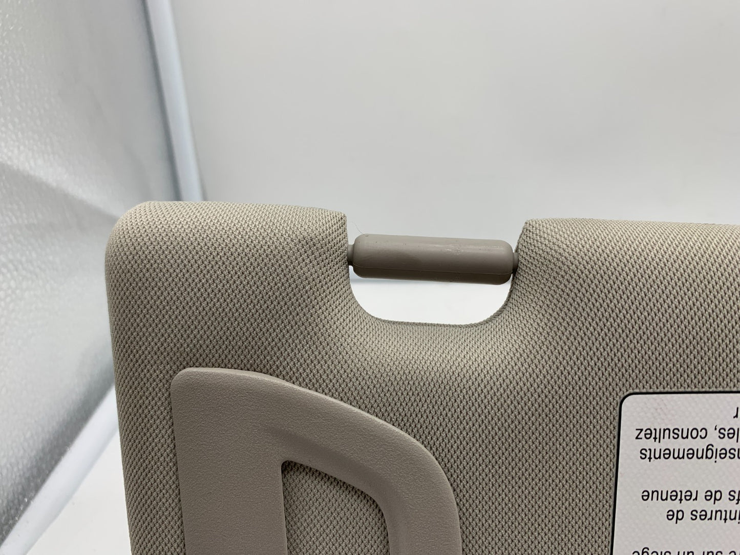 2014-2022 Infiniti Q50 Driver Sun Visor Gray Illuminated OEM A03B20009