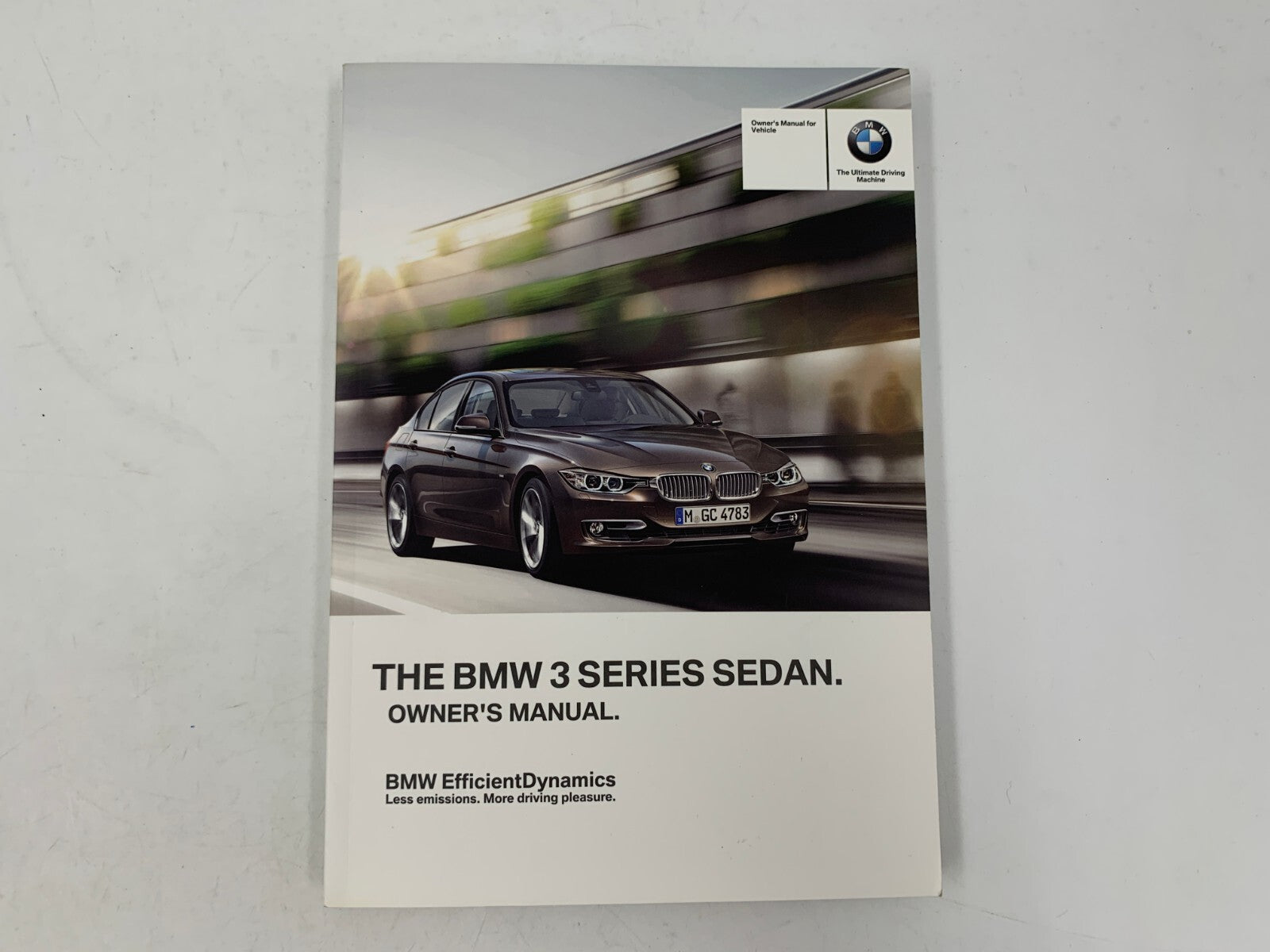 2013 BMW 3 Series Owners Manual with Case OEM A04B54040