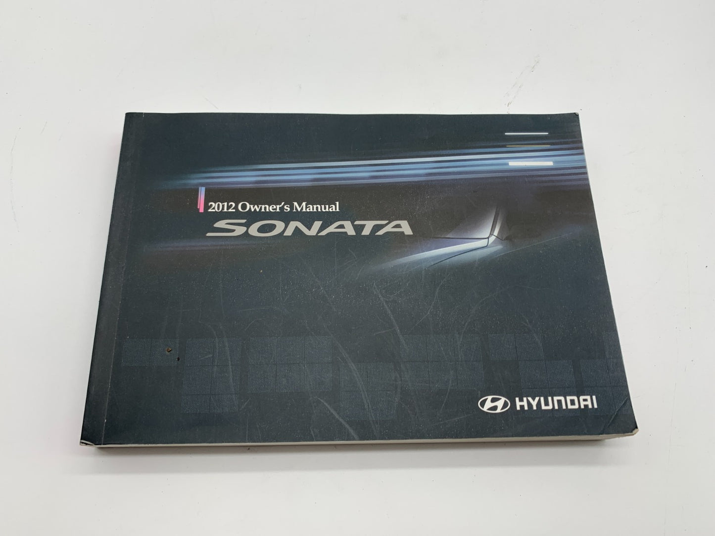 2012 Hyundai Sonata Owners Manual Set with Case OEM E04B02001