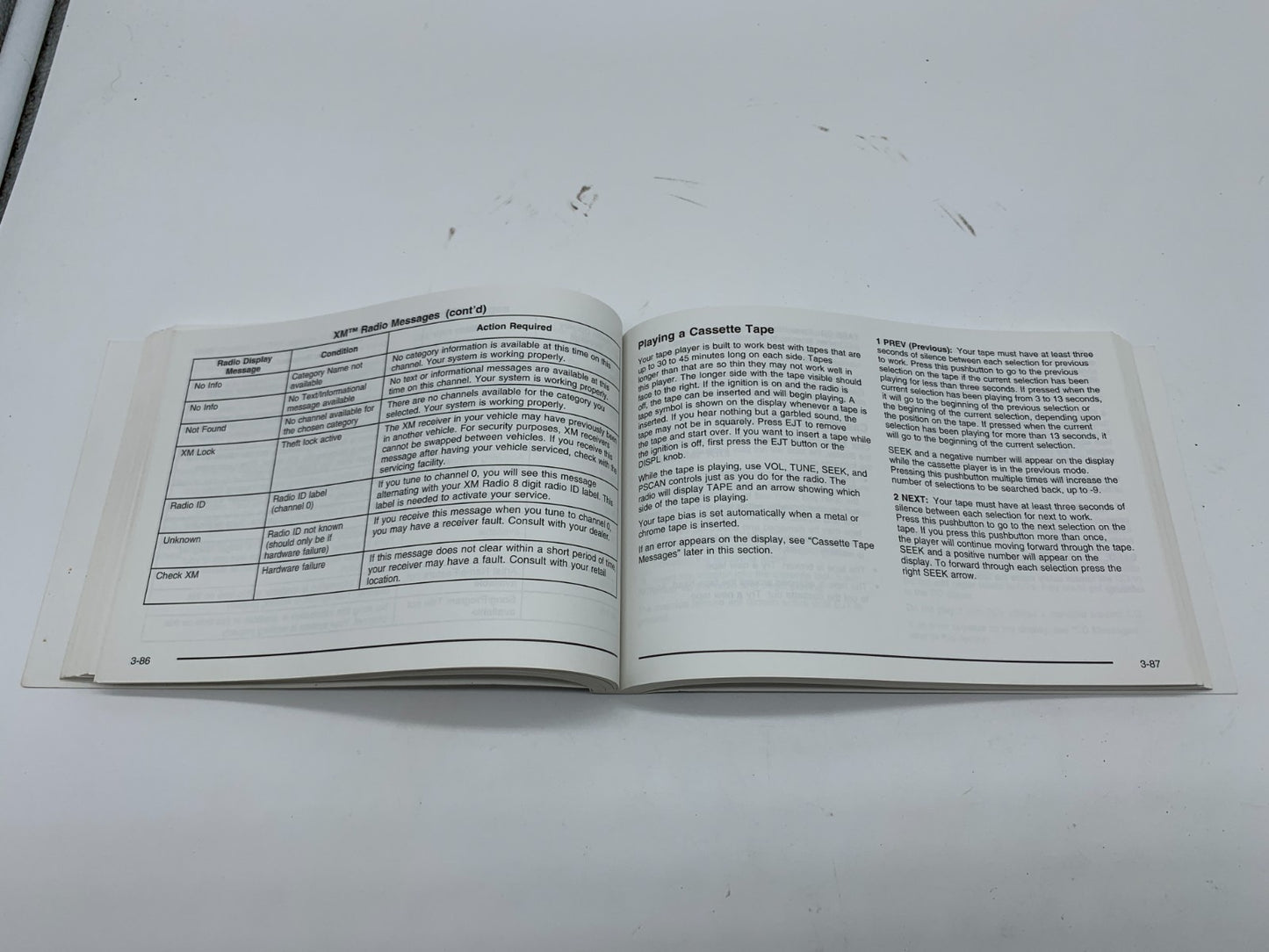 2004 Chevrolet Impala Owners Manual OEM B03B56026