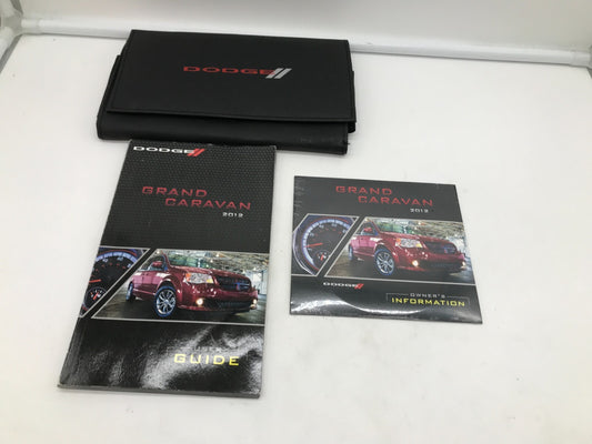 2012 Dodge Grand Caravan Owners Manual Set with Case OEM D04B66008