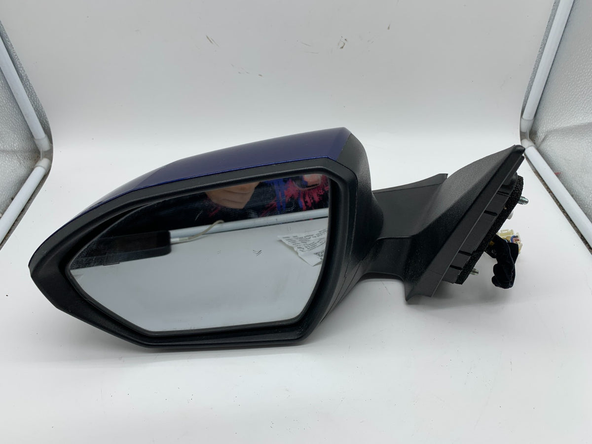 2022-2024 Hyundai Tucson Driver Side View Power Door Mirror Blue BSA A02B02028