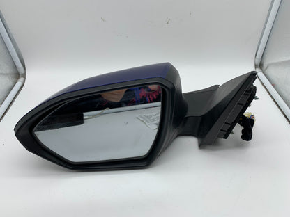 2022-2024 Hyundai Tucson Driver Side View Power Door Mirror Blue BSA A02B02028