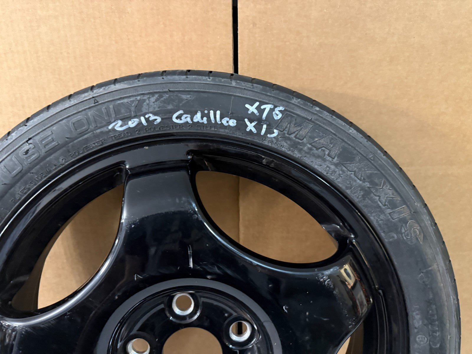 2013-2019 Cadillac XTS Spare Tire 18" Compact Donut T135/70R18
