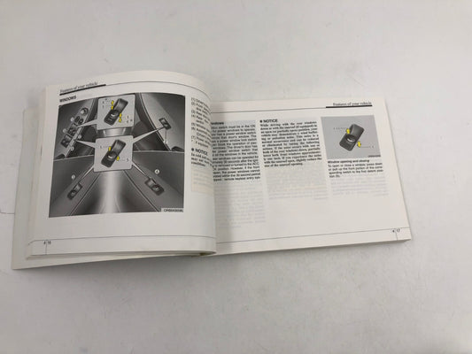 2014 Hyundai Accent Owners Manual OEM B01B09003