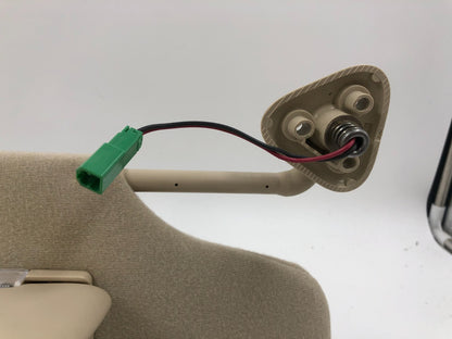 2008-2009 Ford Taurus Passenger Sun Visor Sunvisor Tan Illuminated OEM E01B18033