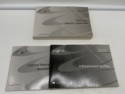 2020 Chevy Equinox Owners Manual Set OEM R01B11020