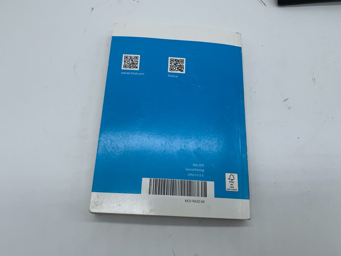 2019 Ford Transit Owners Manual OEM B02B02005