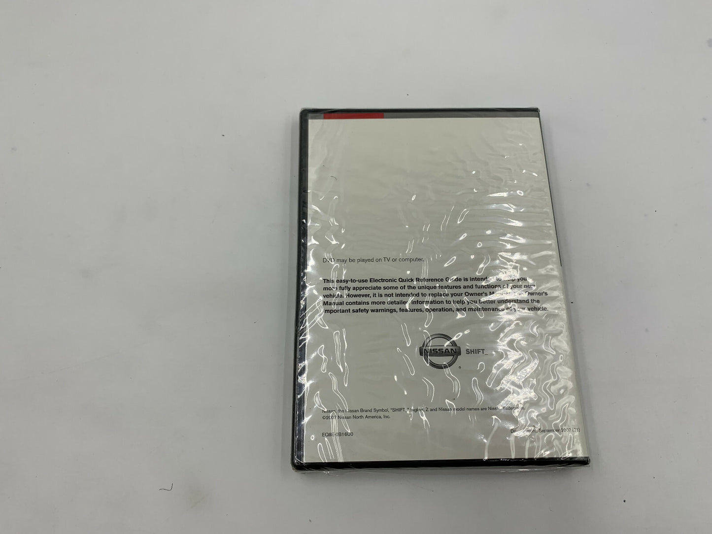 2008 Nissan Sentra Owners Manual Set with Case OEM D02B61006