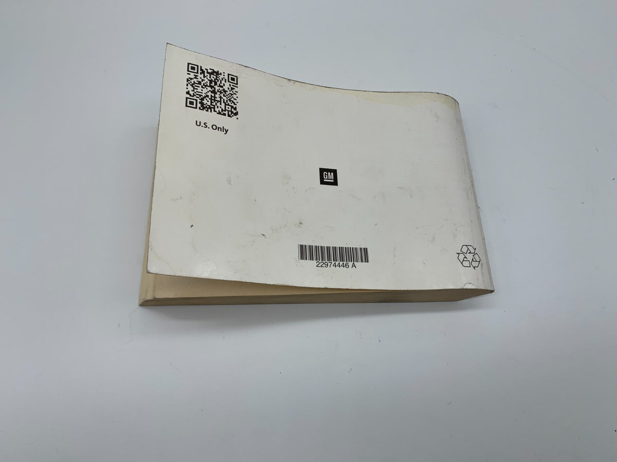 2013 Chevrolet Silverado 1500 Owners Manual OEM A01B49008