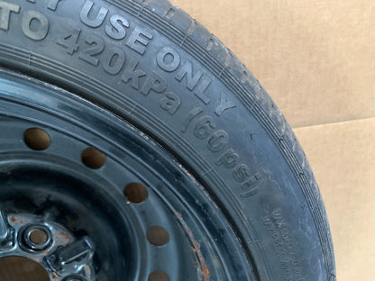 2013-2017 Honda Accord 16" Spare Tire Compact Donut T125/80D16
