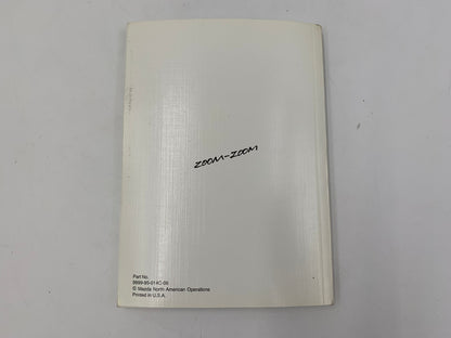 2006 Mazda Tribute Owners Manual with Case OEM E03B04068