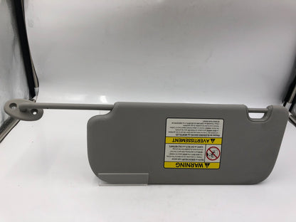2014-2019 Kia Soul Passenger Sun Visor Gray OEM D01B68001