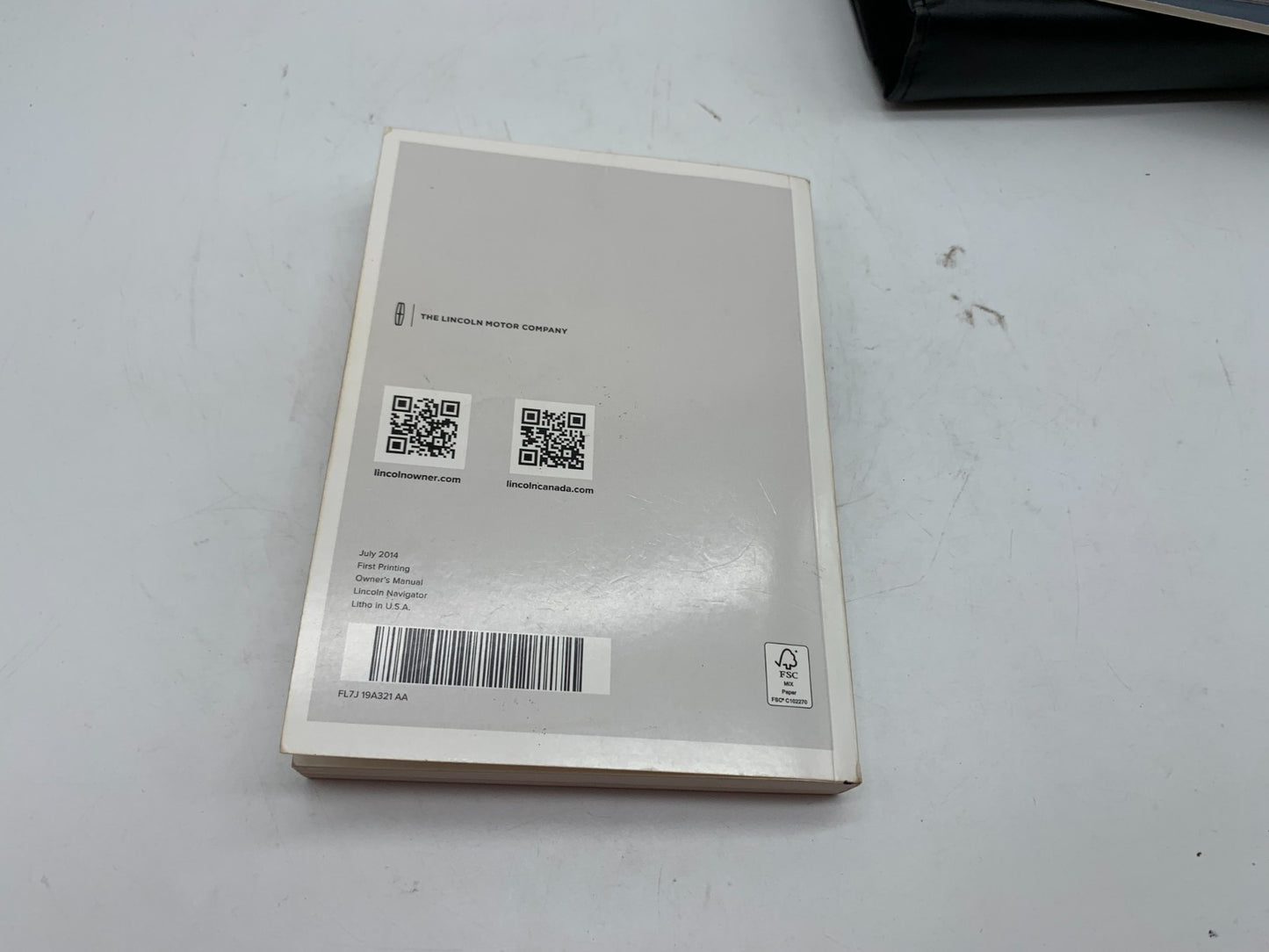 2015 Lincoln Navigator Owners Manual Set with Case OEM A01B50005