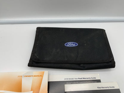 2018 Ford Fusion Owners Manual Set with Case OEM A01B44012