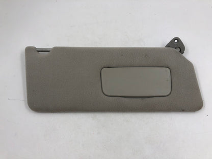 2002-2004 Toyota Camry Passenger Sun Visor Gray OEM C03B02031