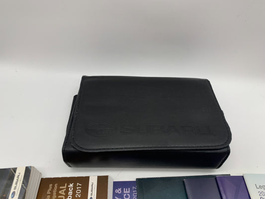 2017 Subaru Legacy Owners Manual Set with Case OEM D01B12060