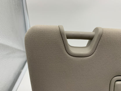 2014-2017 Nissan Rogue Passenger Sun Visor Gray with Illumination OEM