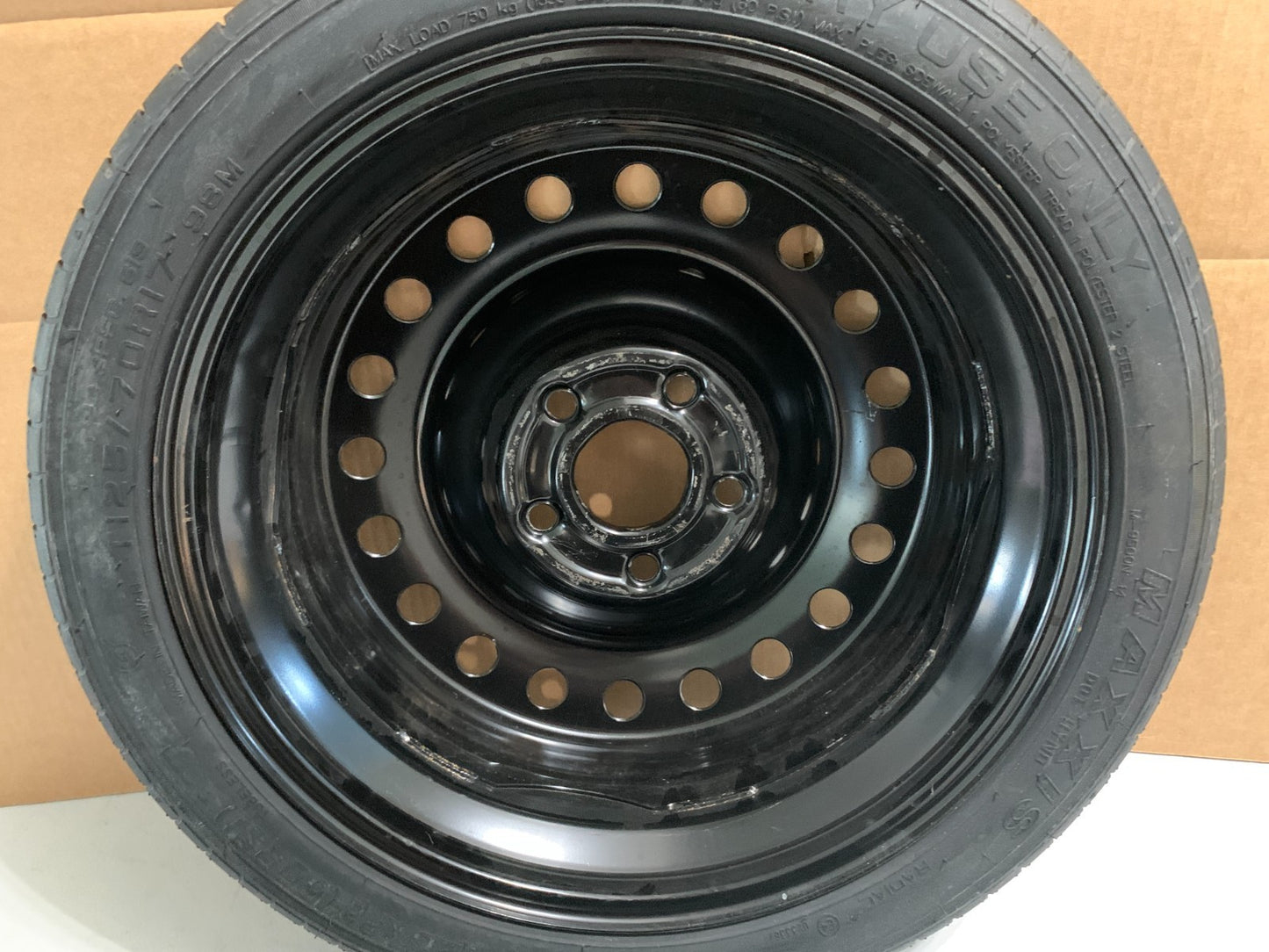 2013-2016 Chevrolet Malibu 17" Spare Tire Compact Donut T125/70R17 OEM