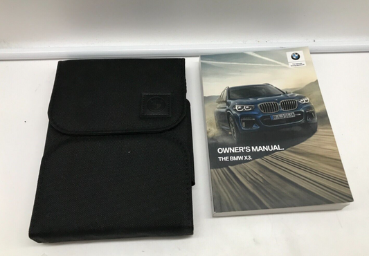 2020 BMW X3 Owners Manual Set with Case OEM C04B62008