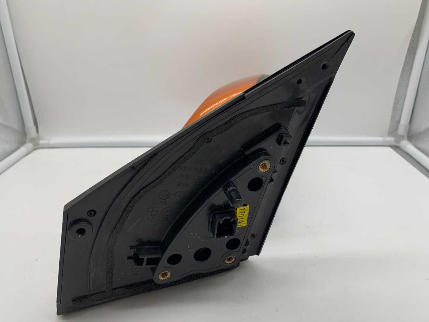 2012-2017 Hyundai Accent Passenger Side View Power Door Mirror Orange A01B47012