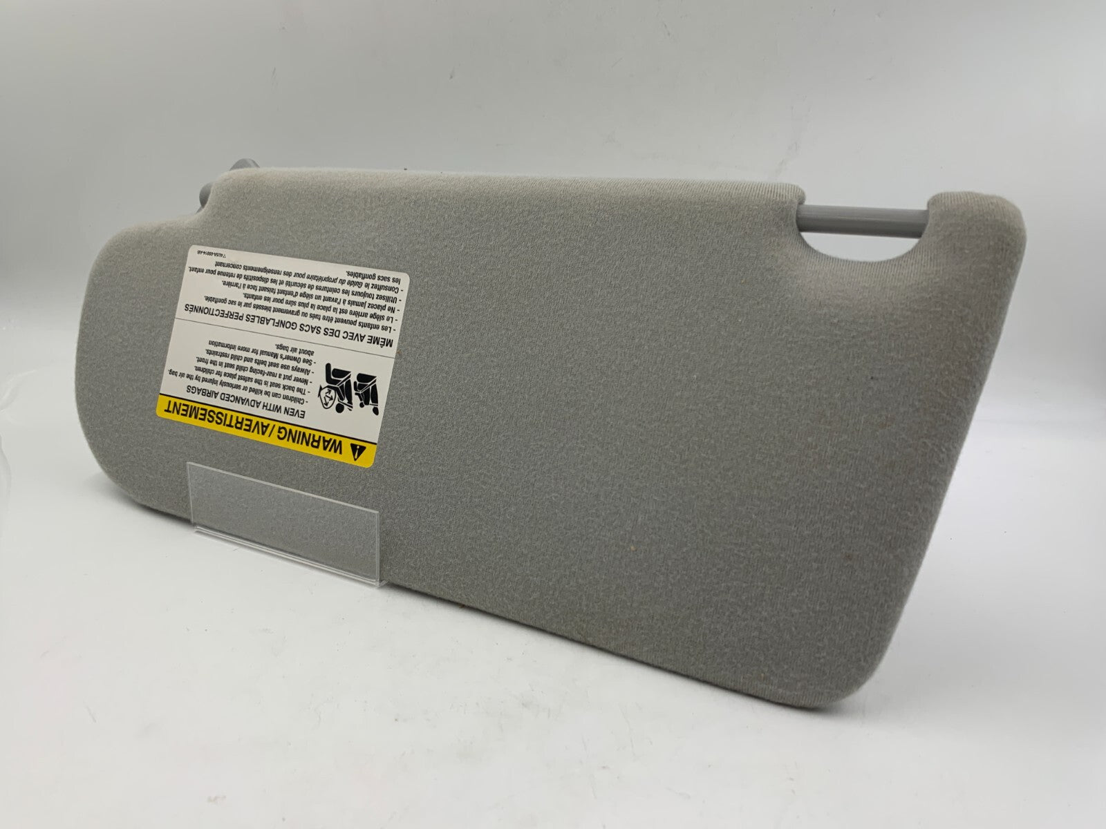 2006-2008 Mazda 6 Passenger Sun Visor Illuminated Gray OEM C04B32027