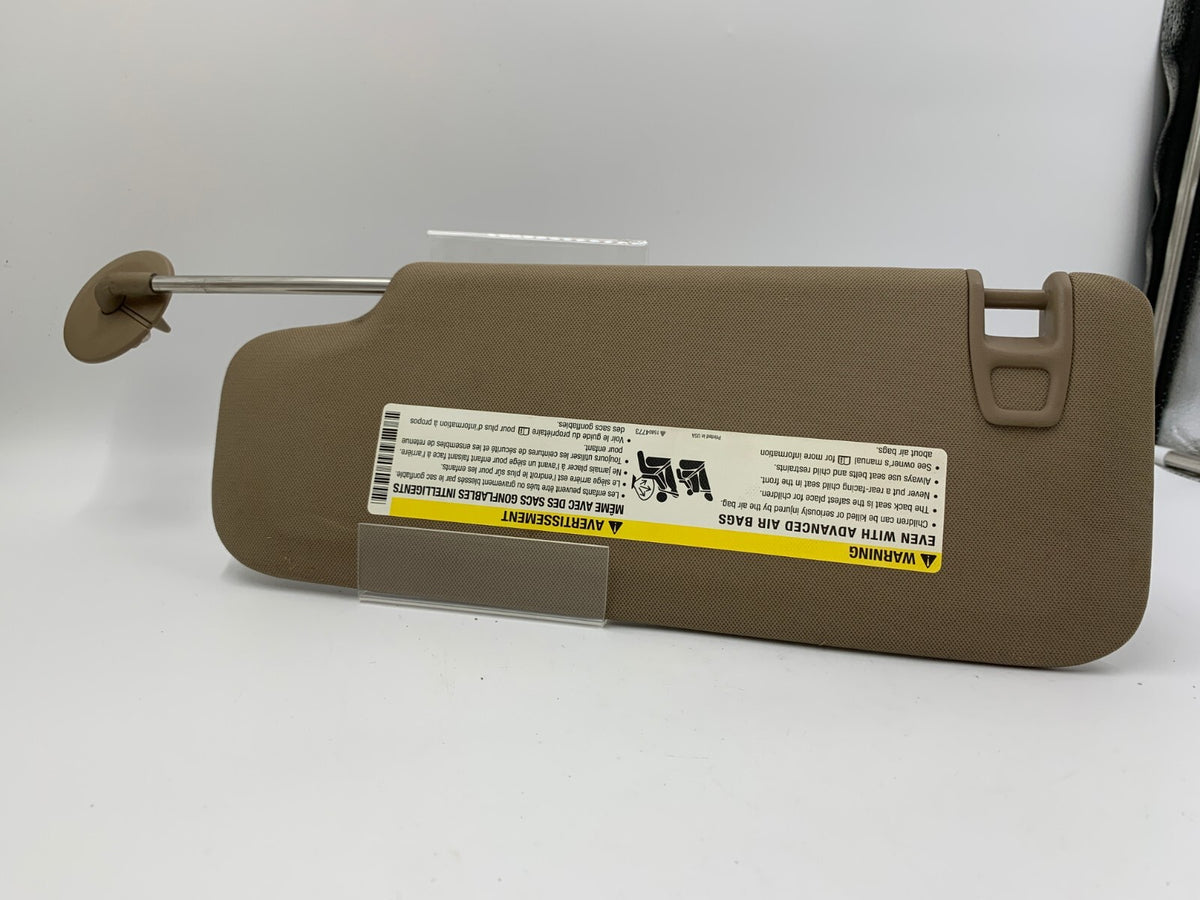 2004-2012 Chevrolet Malibu Passenger Sun Visor Brown OEM D02B51065