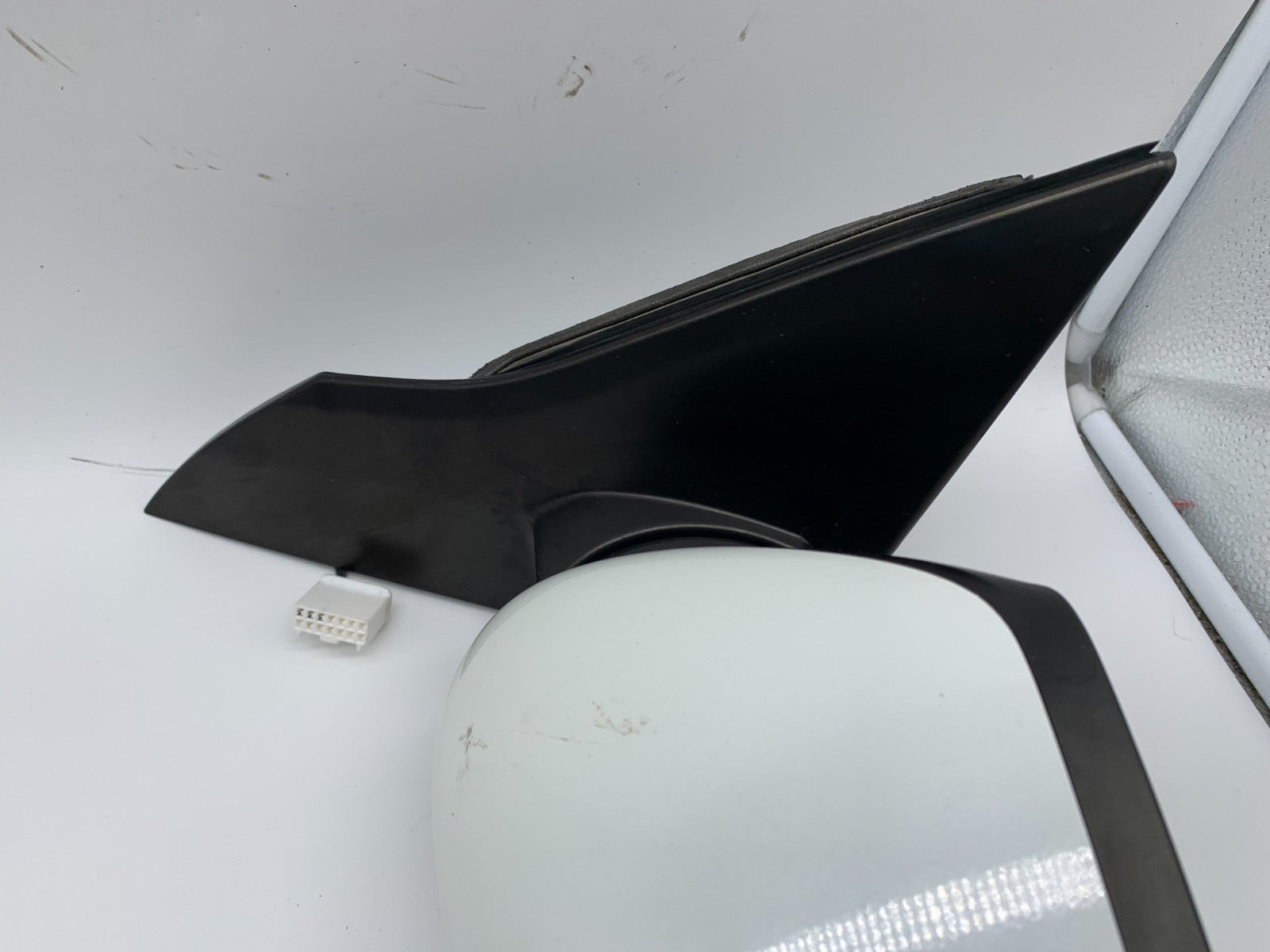 2013-2017 Honda Accord Sedan Driver Side View Power Door Mirror White B03B55035