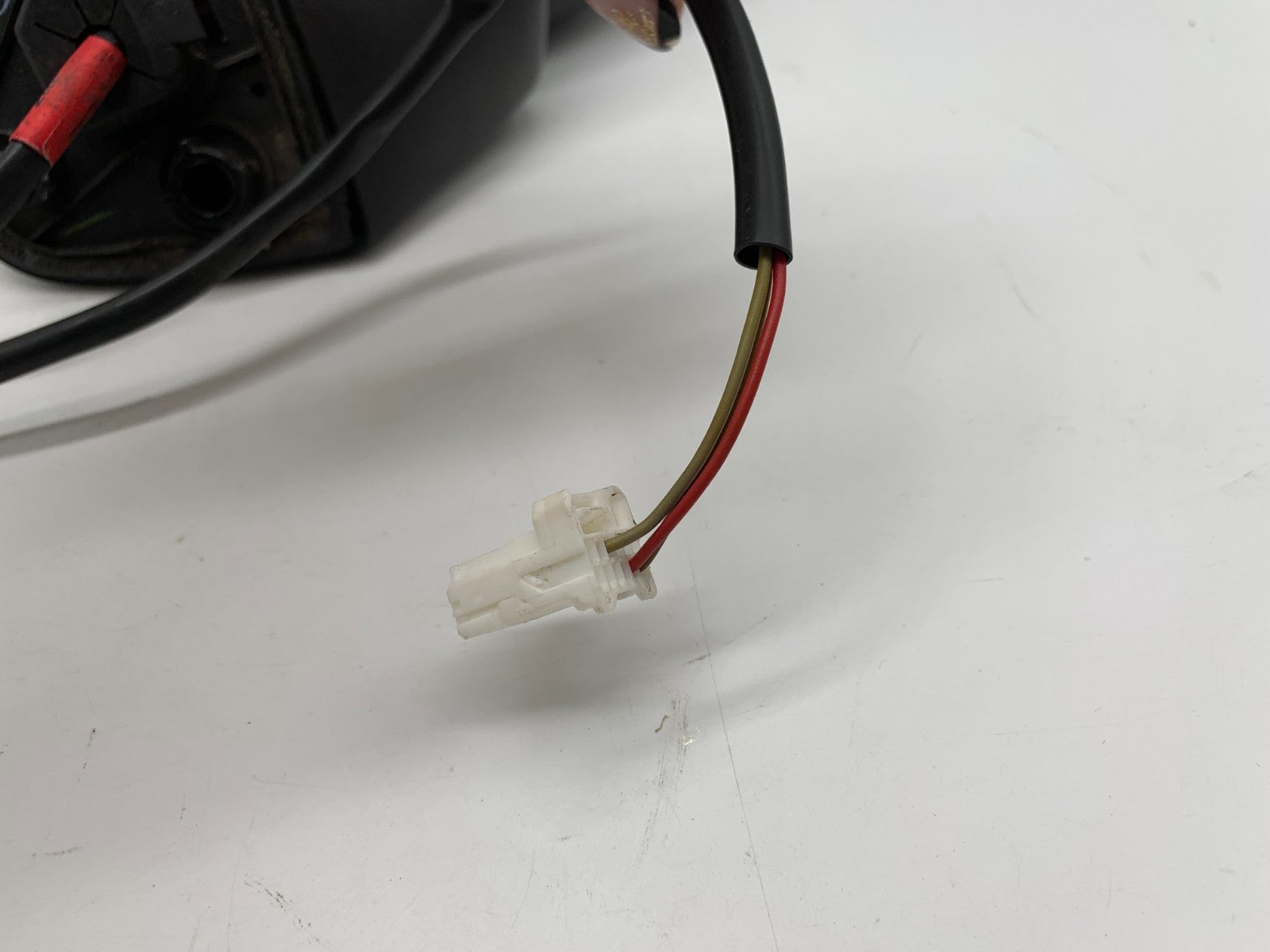 2012-2014 Nissan Versa Hatchback Note Driver Side View Power Door Mirror Black