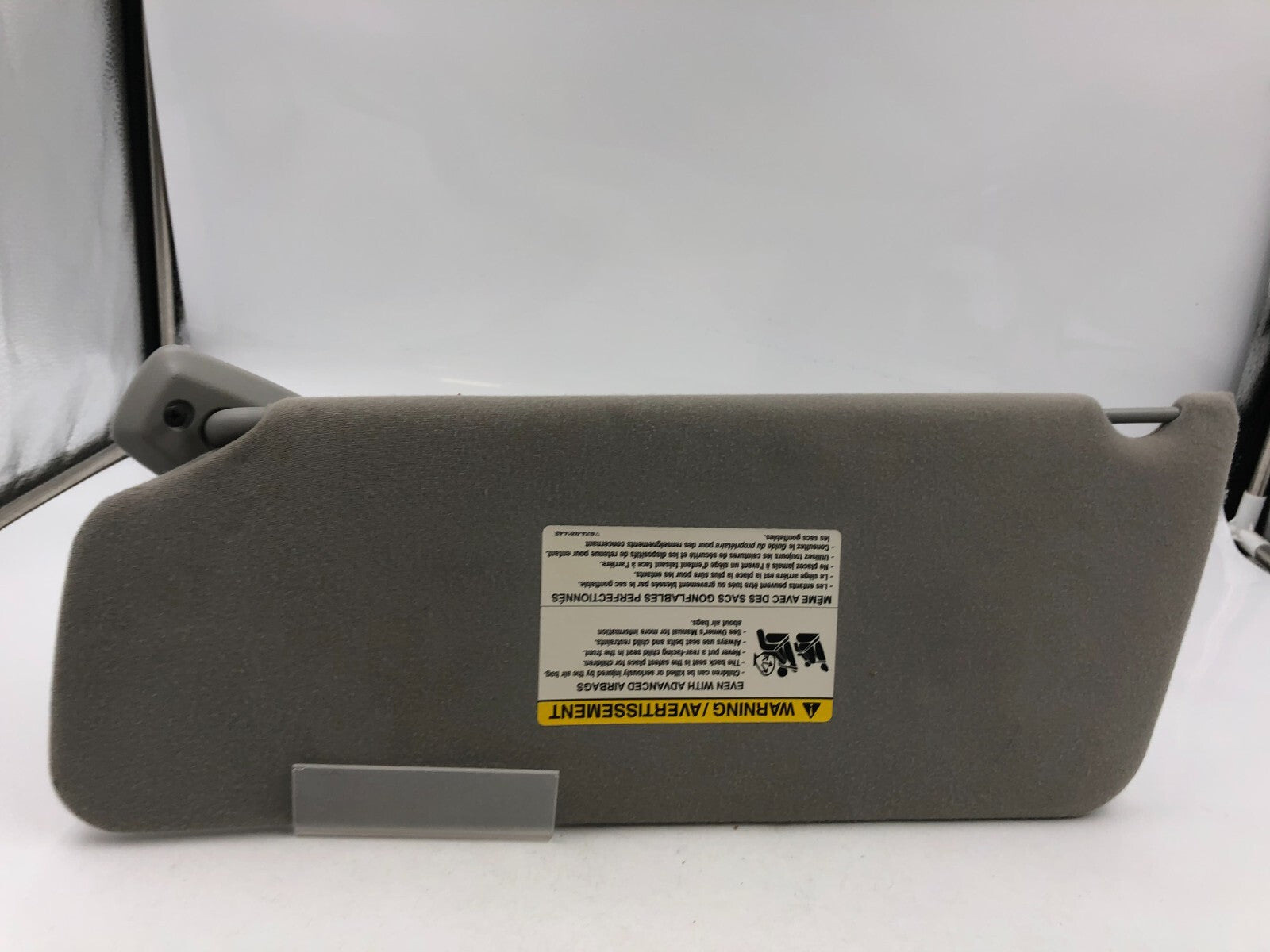 2004-2008 Ford F-150 Passenger Sun Visor Gray OEM A01B54025