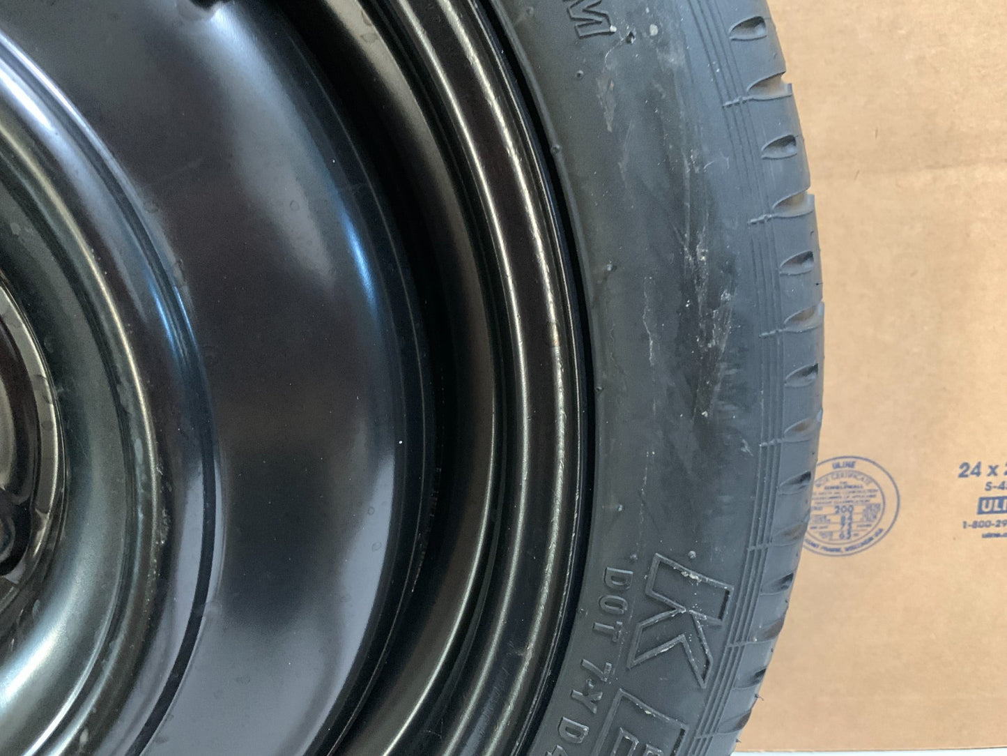2014-2018 Mazda 3 Mazda3 16" Spare Tire Compact Donut T125/70D16